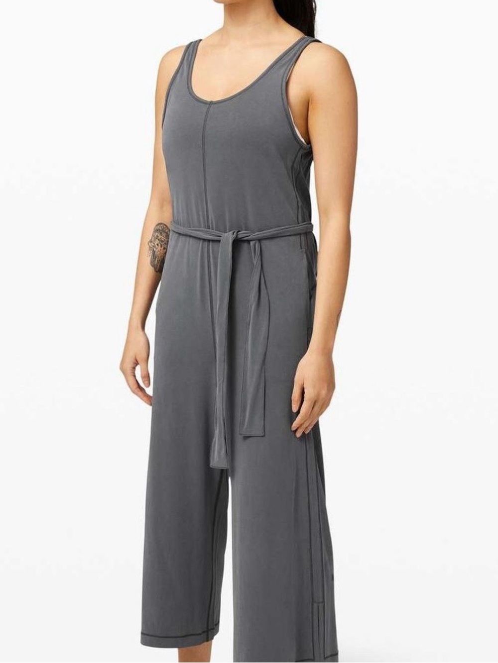 Lululemon Grey Ease of it All Jumpsuit